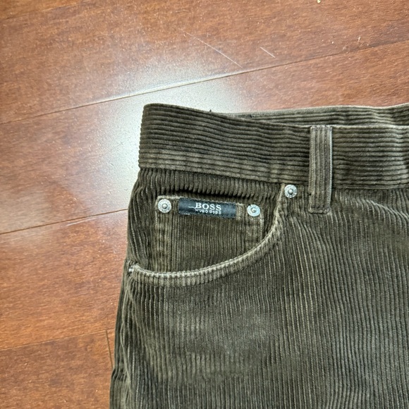 HUGO BOSS Brown Corduroys Vintage - Picture 2 of 4